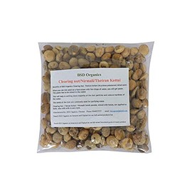 Bsd Organics Clearing nut Nirmali Thetran Kottai, Water purification and more (500 Gram / 1.1 pounds)