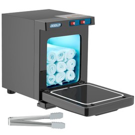 JXSDLIY Mini 5L Small Hot Towel Warmer for Spa Home Salon Esthetician 2-in-1 Personal Hot Towel Cabinet Spa Towel Warmer for Facials, Fast Heating Towel Heater Towel Steamer