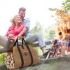 WILLOW WEAVE Firewood Carrier Bag 40" L x 19" W,
