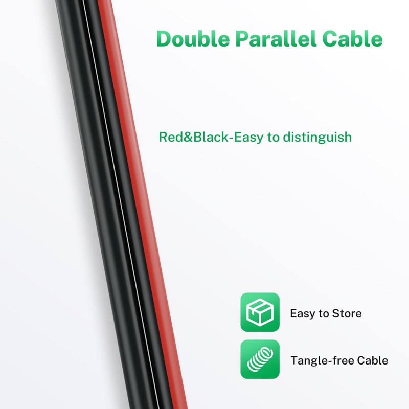 FIRMERST Solar Cable 2 x 6 mm² for Photovoltaic Systems