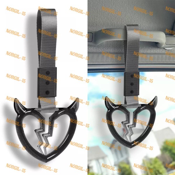 Unbranded Crystal Devil Broken Heart TSURIKAWA BK Ring Car Bus
