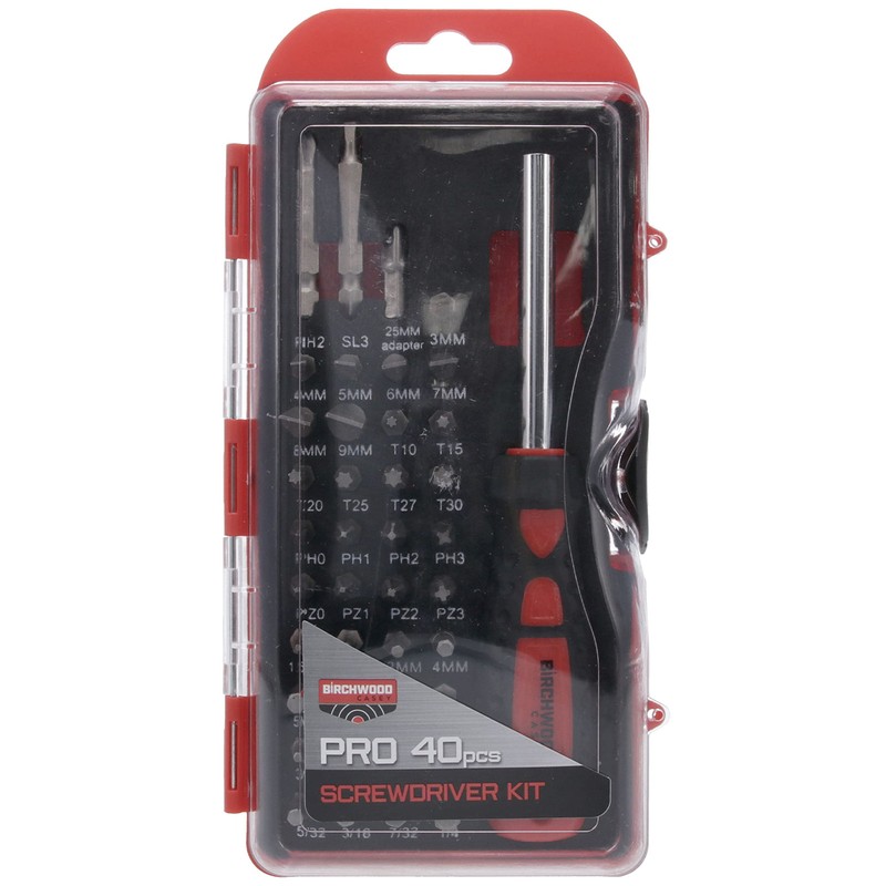 BIRCHWOOD CASEY Pro Screwdriver Kit | Durable Versatile Gunsmithing Wrench