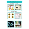 Labeling Tape Corrosion Wear Resistance 18mm Label Making for KING