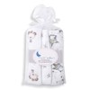 Interbaby 99980-31 Pack of 3 Gauze Muslin Cloths, Grey, 200