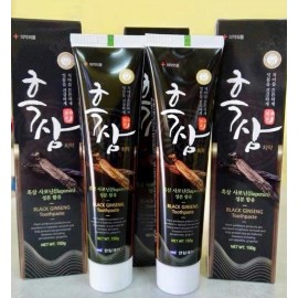 Hanil Pharma Korea Black Ginseng Toothpaste 150g x 2 pcs