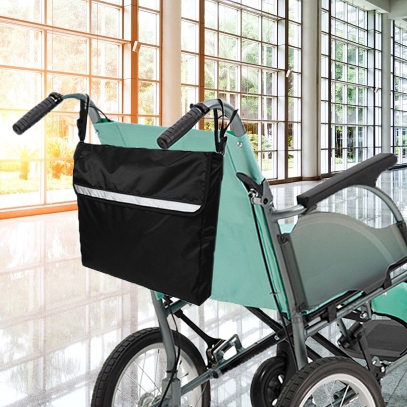 Wheelchair Bag Backpack Wheel Chair Storage Tote for Carrying Loose