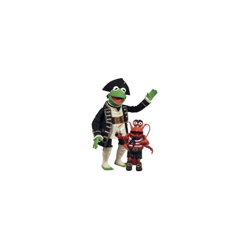 The Muppets Series 7 Action Figure Kermit as Captain Abraham