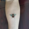 SanerLian Ladybug Temporary Tattoo Stickers Waterproof Insects Bee Cartoon Hand