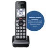 Panasonic Additional Cordless Phone Handset, Advanced Call Block, Compatible with