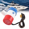 1100GPH 12V Submersible Bilge Pump Nonautomatic Marine Boat Water Pump