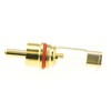 kenable RCA Phono Solder Plug Gold All-Metal Contacts for Audio