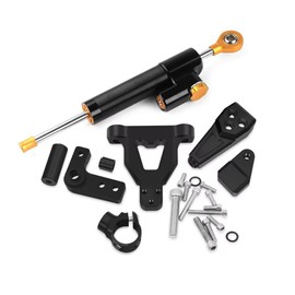 For NINJA 1000SX Z1000SX ninja 1000sx z1000sx accessories CNC aluminum steering damper stabilizer bracket support mounting kit titanium ruler steering damper bracket