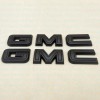 GMC Overlay Front Rear Emblem Black kit For 2019 -