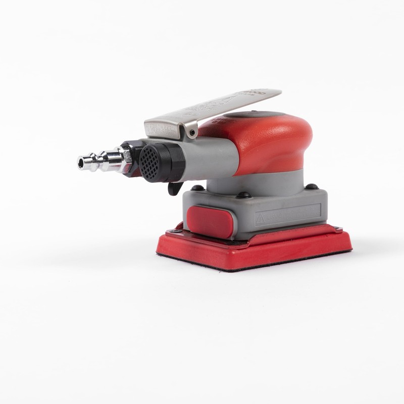 Pneumatic random orbital sander 3 x 4-inch light weight palm