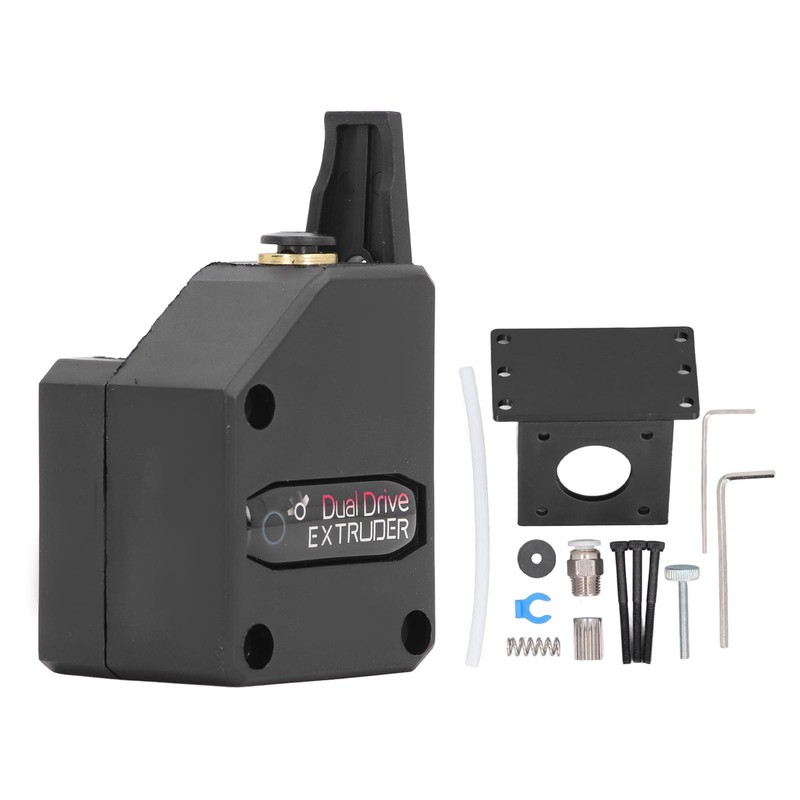 Dual Gear Drive Extruder Stable Feeding 1.75mm Filament Extruder Kit