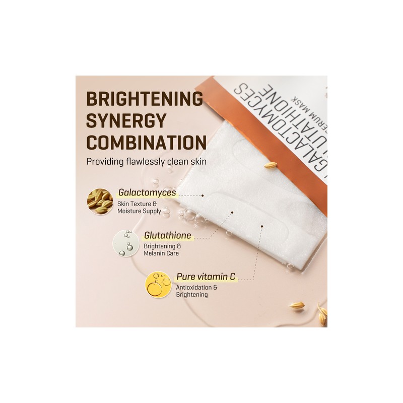 SOME BY MI [SOME BY MI]Galactomyces Glutathione Glow Serum Mask