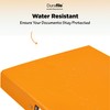 Durafile Ring Binder A4 File, Orange, Single File Folder Organiser,