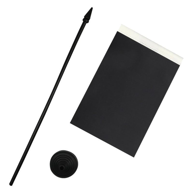 AZ FLAG RACE OFFICER BLACK TABLE FLAG 5'' x 8''