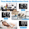PERSUPER 13" Digital Wall Clock Large Display with Remote, 25