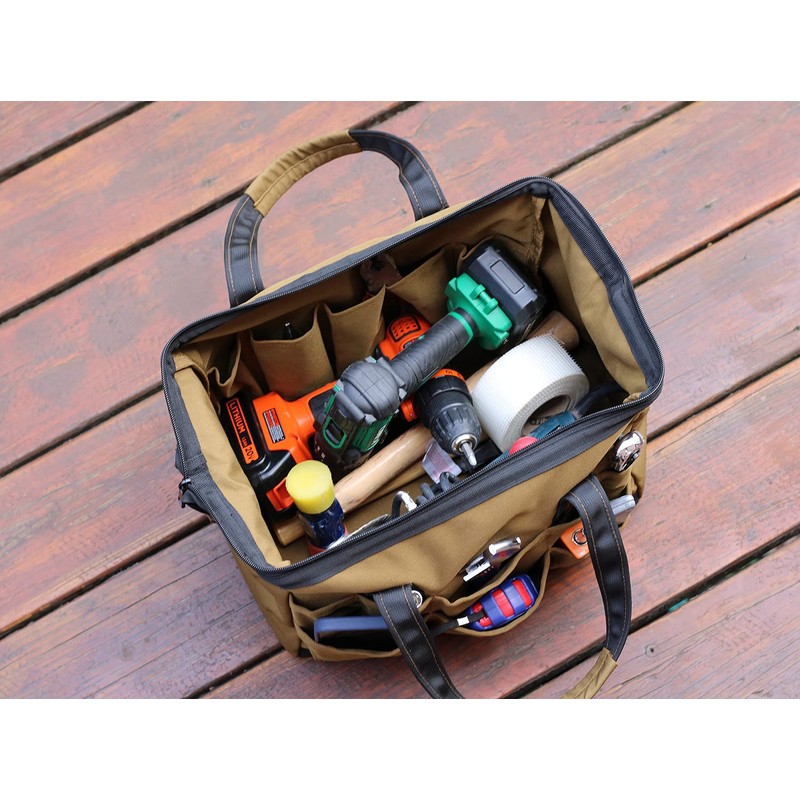Coreflex 14 inch Wide-Mouth Tool Bag, Gear Bag, Multiple Purpose
