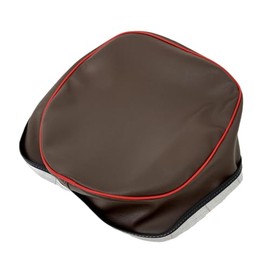 Honda CT110 Iron Claw Hunter Cab Seat Cover Made in Japan (Thick Fabric) [Fabric Color: Brown/Piping: Red] Replacement Type CHRIS-HCH5571-C500P40