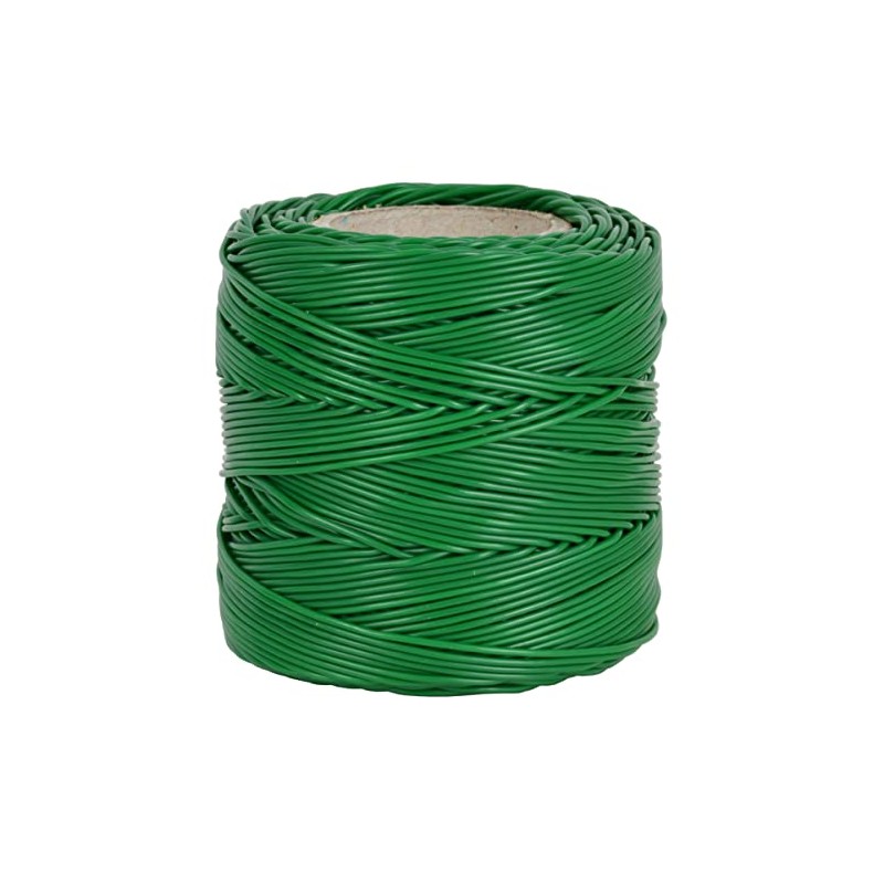 Corderie Italiane 006003007 Spago Plastica, 1.2 mm, 100 mt, Verde