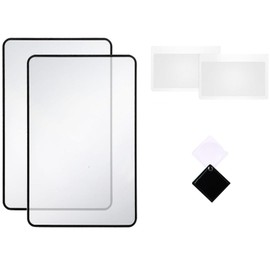 WJINNG 5-Pack (2 Magnifying Sheets for Reading 5x7 + 2 Card Magnifiers + 1 Pocket Magnifying Glass) for The Elderly and People with Low Vision Reading Small Prints, Maps and Books