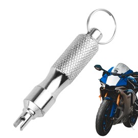 Trifletopia Portable valve core removal tool - stainless steel tyre valve removal tool - tyre valve tool - suitable for bikes, motorcycles, and cars