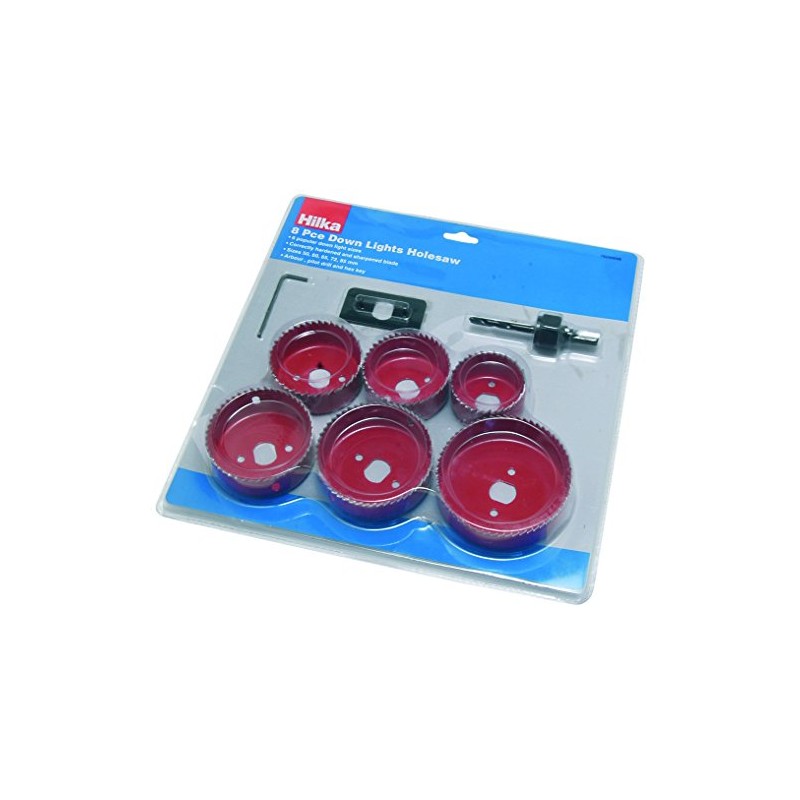 9PC Down Lights HOLESAW Set