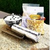 Incense Pan Set Silver Nickel 5 Pieces Incense Burner for