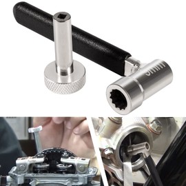 besttruck Valve Tappet Adjusting Wrench Tool Kit for Motorcycles ATVs & ATCs, Include 9mm Lock Nut Wrench with 3mm Tappet Adjuster