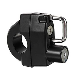 7/8" 1" Universal Motorcycle Parts Helmet Lock Anti-Theft Security Aluminum Alloy Locks with 2 Keys for Harley Davidson Sportster XL 883 1200
