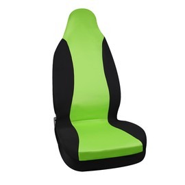 Motoforti High Back Bucket Auto Car Seat Cover,Polyester, Green Long-lasting