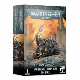 Games Workshop Space Marines Primaris Chaplain on Bike Warhammer 40K New in box