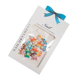 LALAFINA Nail Art Decorations Cartoon Girl Design Creative DIY Nail Accessories for Lovely Manicure for Skill Levels Easy Application Random Styles Included