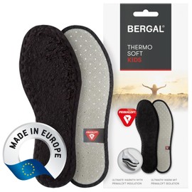BERGAL Thermo Soft, Breathable Children's Winter Sole with PrimaLoft® Insulation, Down-like Functional Fibre for Warm Feet in All Shoes in Sizes 22-35