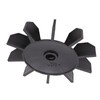 Fan Blades Replacement, 14mm Shaft 135mm Outer Diameter, Central Pneumatic