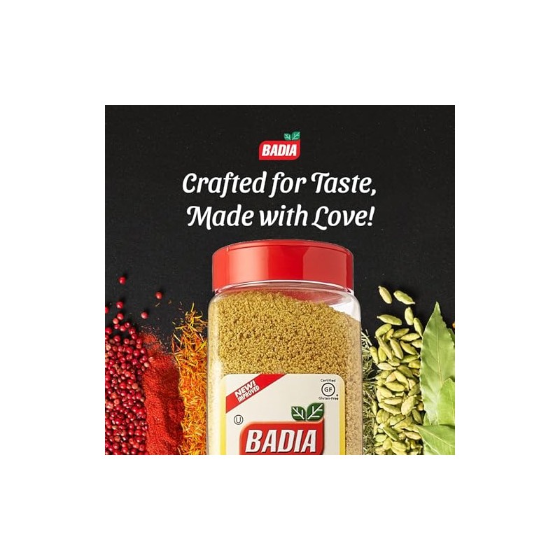 Badia Adobo with Pepper, 2 Pound (Pack of 6)