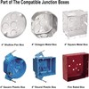 JULLISON 6 Inch LED Low Profile Recessed & Surface Mount