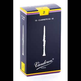 Vandoren Bb Clarinet Reeds, Box of 10 (2)