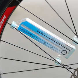 LED Bike Wheel Lights 32-Pattern Cycling Bicycle Lamp 32 LED Bike Equipment Cool Bicycle Accessories Bicycle Lights Vibration & Light Sensing 1pcs
