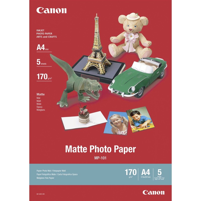 Canon MP-101 - Matt Photo Paper - A4 (210 x
