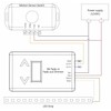 Oznium Fade-in Fade-Out LED Dimmer, 8 Amp Current Rating