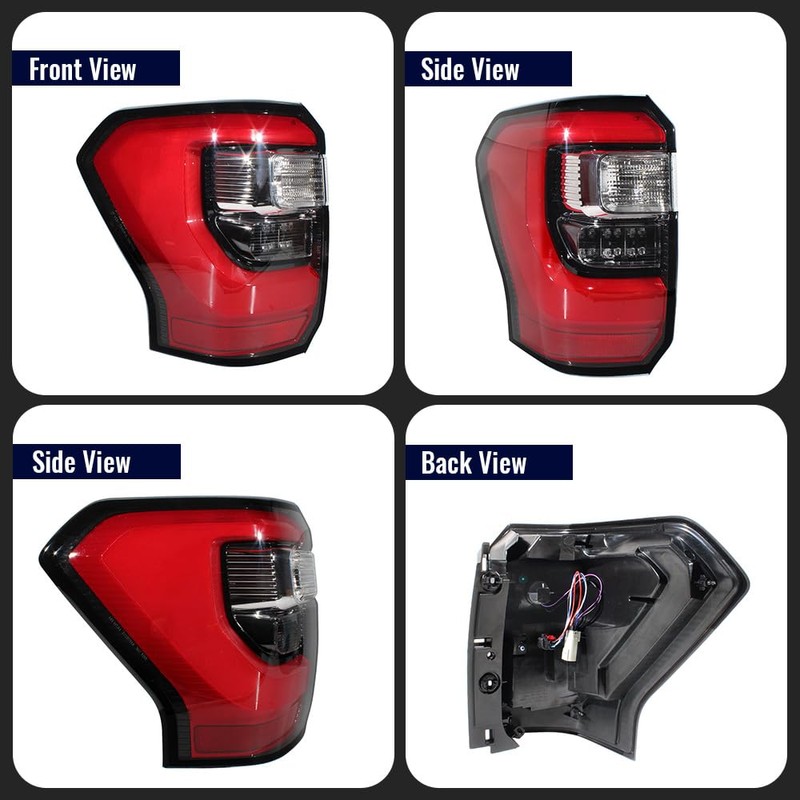 CHELANGHU LED Tail Light Lamp Assembly Fit for Ford Expedition