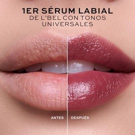 L'BEL - Solutions pro-hialuron Bálsamo Labial Nude Universal, Sérum Labial, 72 Horas de Hidratación y Reparación, con 3 Tipos de Ácido Hialurónico y C