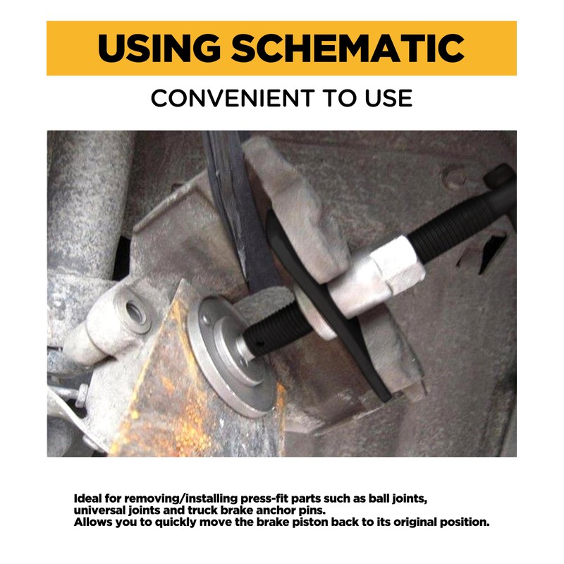 Flaconi Brake Caliper Compression Tool,Caliper Piston Compressor Tool,Caliper Compression Tool,Brake