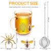 Tea Infuser 2 pcs TeaSanavie Tea Strainer Handmade Honey Bee