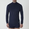 Sergio Tacchini Men's Turtleneck Pullover Warm Cotton Men's Sweater Turtleneck