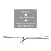 YIXISI 50 PCS 5mm LED Diodes Light with Diffused Colored
