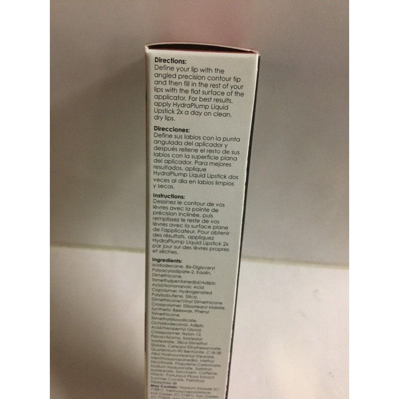 Grande Lips Hydraplump Liquid Lipstick DESERT PEAK long wear Semi